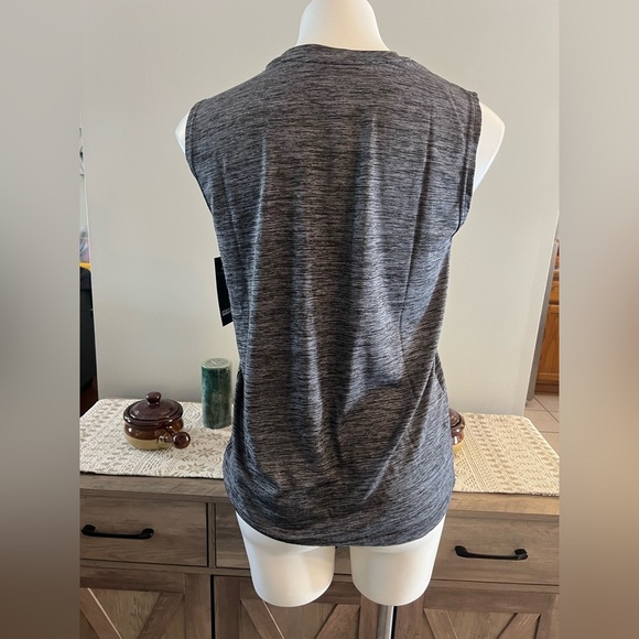 NWT Essential Elements Grey workout top - Picture 5 of 5